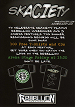 Skaciety - Rebellion Festival, Blackpool 7.8.15